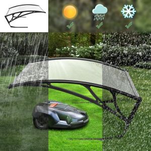 Stable Base PC Transparent 103cm Robot Mower Garage