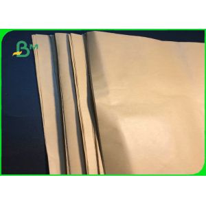 100% Safe Natural Bamboo Kraft Paper 40gsm 50gsm For Food Packages