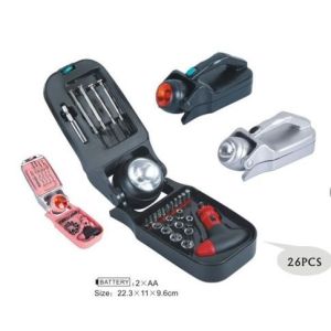 Quality 26 pcs mini tool set ,with sockets ,screwdriver bits . for sale