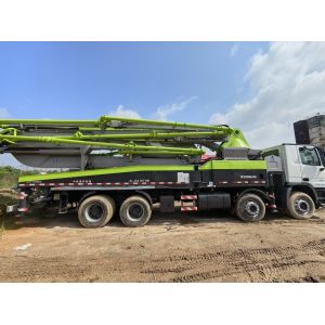 China Semi-Dry Shotcrete Type 2012 Zoomlion 49m Concrete Pump Truck Pump Construction Machine on sale