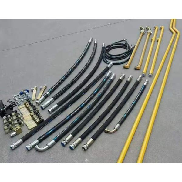 Buy Excavator Attachment Hydraulic Breaker Hammer Pipes Hose Pipeline Piping Kit at wholesale prices