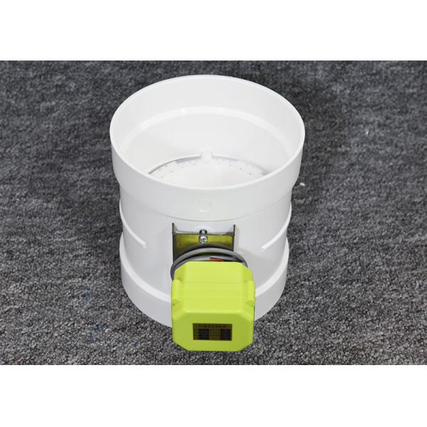 Gasketed Hvac Duct Zone Dampers With Front / Rear Damper Access And Pvc Blade