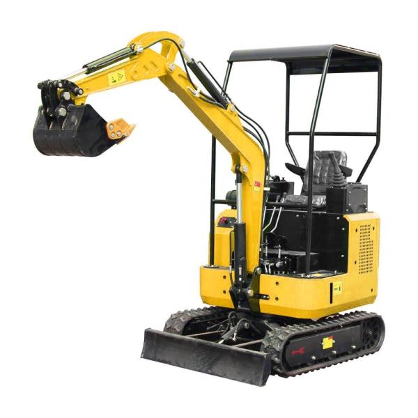 Ce Certified 1t Mini Excavator with 1100mm Chassis Width and 2000mm Maximum