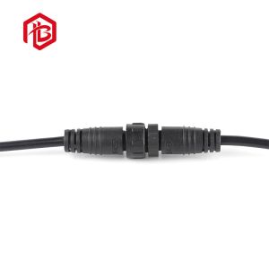 Black Nylon 5 Pin IP68 Watertight Cable Connector