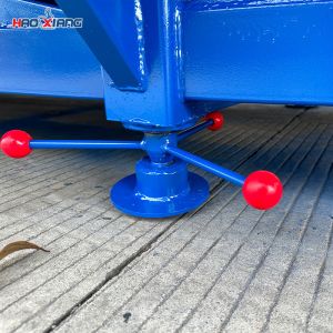 Manual Adjustable Mobile Forklift Ramp 10t Hydraulic Dock Leveler
