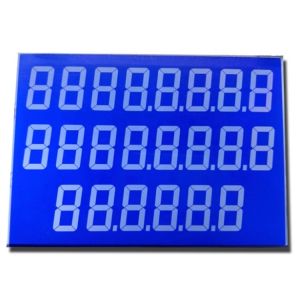 STN Blue LCD Module 6H Wide Temperature Wide Temperature Fuel Dispenser Monitor