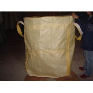 Flexible PP bulk bags Top Bottom Spout Type A circle square bottom bulk bags
