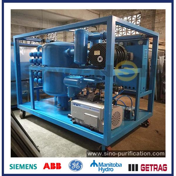 Buy Large Capacity Vacuum Transformer Oil Purifier 12000L / H Movable at wholesale prices