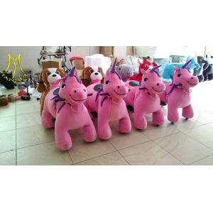 Quality Hansel cute indoor playground battery powered stuffed animal toy rider for sale