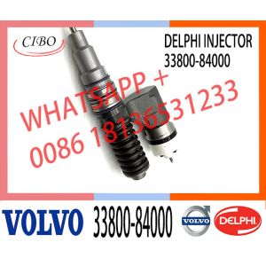 Diesel engine fuel injector 33800-84000 common rail injector nozzle 33800-84000