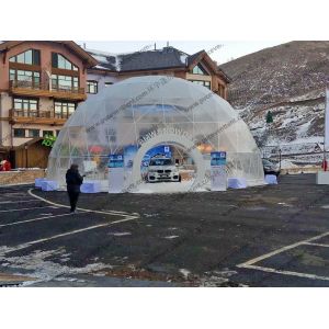 Luxury Waterproof Transparent Geodesic Dome Tents For Outdoor event / Show /