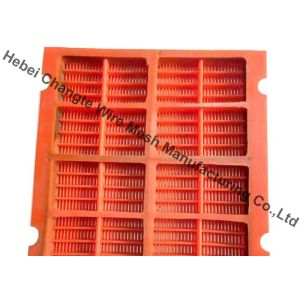 Mining 300x1000mm 28% Open Polyurethane Mesh Screen