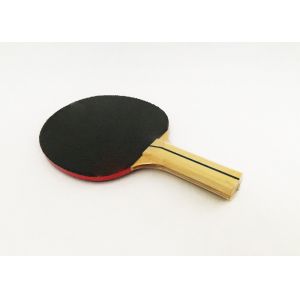 Family Beginner Table Tennis Bats Simple Standard Size Pimple Out Rubber Without