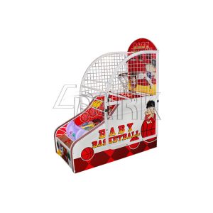 Metal Arcade Basketball Game Machine Electronic Coin Operated Skill Shooting