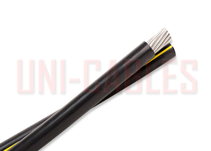 Quality Duplex UD 600 Volts Aerial Bundled Cable Aluminum Insulated Durably Surface Printed for sale