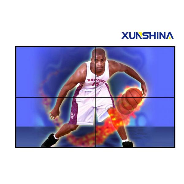 Buy HD Digital Narrow Bezel Video Wall1920X1080 Resolution , 2x2 Video Wall at wholesale prices