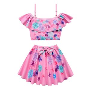 Children'S Outfit Sets Mirabel Girls Swimsuit Children'S Printed Swimwear Suits