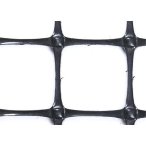 China High Tear Strength Biaxial Plastic Geogrid 3.9 Meters Width on sale