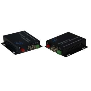 Quality 2 Ch BNC To Fiber Media Converter 1080p/30Hz With Simplex Data Transmission for sale