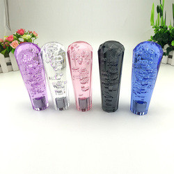 Flower Resin Shift Knob Logo Customized LED Car Gear Knob