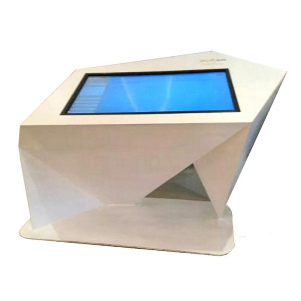 Customized White Windows10 43'' Infrared Stand Up Computer Kiosk ,Convenient