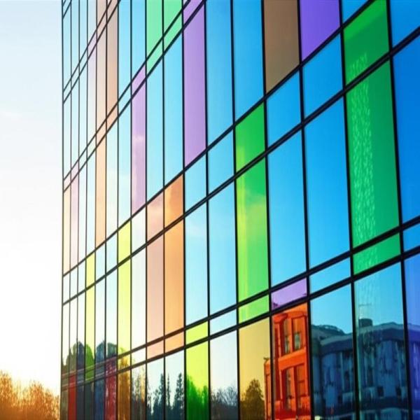Buy Customizable Color Glass Curtain Wall Soundproof Function and Customized Design at wholesale prices