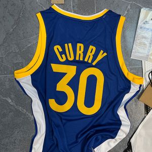 Quick Dry 30 Blue Jersey NBA Basketball Shirt