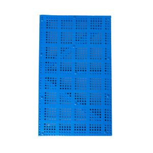 Blue Powder Coated Metal Scaffold Safety Netting With Frame