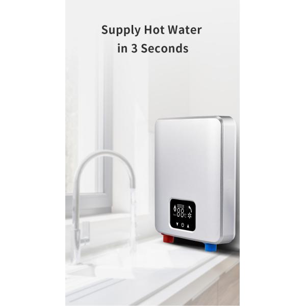 Wall Mounted Tankless Water Heater Custom Kitchen Electric Water Geyser