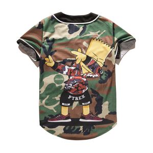 Cartoon Simpsons Cotton Polyester Custom Anime T Shirts