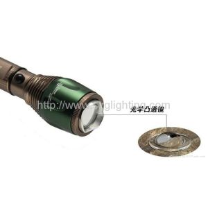CREE Q5 5W 350LUM saving energy LED flashlight dimmable