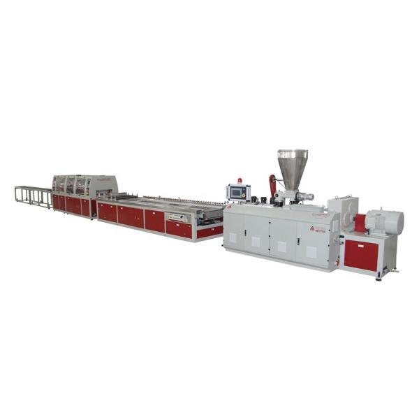 Leading Technology Customized WPC Wide Door Extruder Machine for Plastic Products