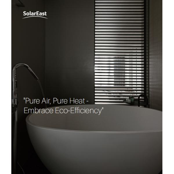 Air To Water R290 R134a Electric Air Source Heat Exchanger All In One Heat Pump Water Heater