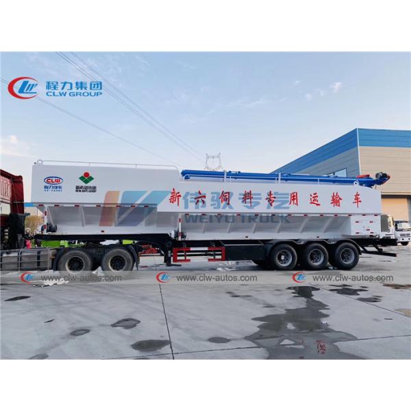 Buy 380V Electric Discharge System 20 Ton 25 Ton 30 Ton Bulk Feed Trailer at wholesale prices