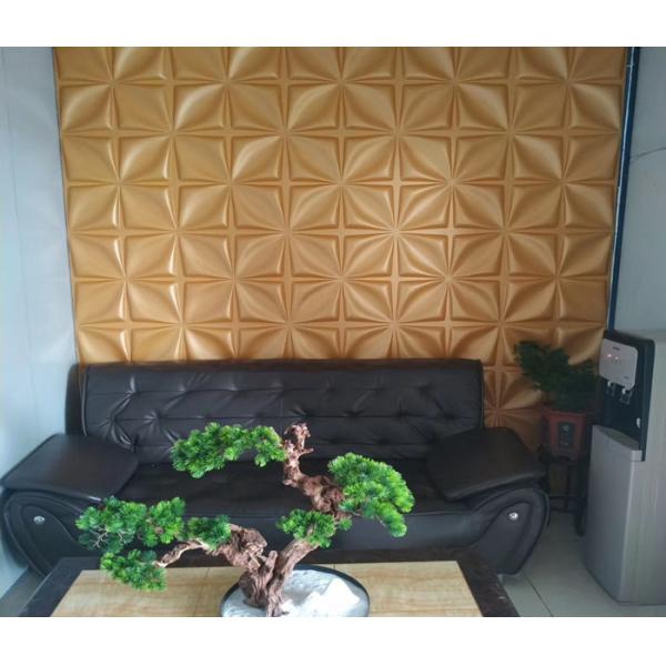 Buy White Anti-aging 3D PVC Decoration Wall Panel For Kithen 3D PVC Wall Panel at wholesale prices