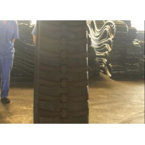 Continuous 46 Links Excavator Rubber Tracks 370mm Width