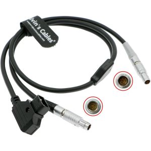 Run Stop Cable 7 Pin Male To 3 Pin Male + D Tap Power Cable For ARRI Cforce RF
