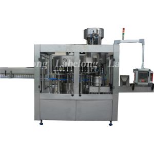 Rotary Vacuum Gravity Olive Oil Filling Machine 304 Stainless Steel