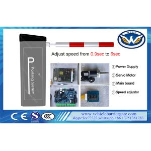 Remote Control Highway Traffic Barrier Gate Ac 100v To 264v With Solar Power