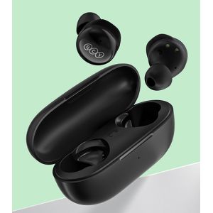 2021 QCY Wireless Earbuds Noise Cancelling HT01 Wireless Charging Headphones