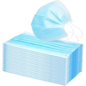Breathable Disposable Surgical Masks Three Dimension Design Easy To Wear