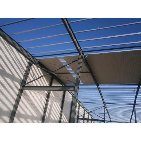 Light Gauge Steel Framing Prefabricated Hall Building / Factory / Shed Steel Structure Drawing