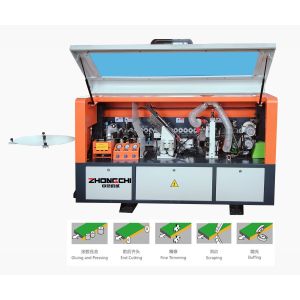 5 Function Auto Edge Bander Machine With End Trimming