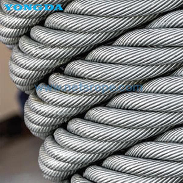 Four Layer Full Locked Offshore Mooring Steel Wire Rope