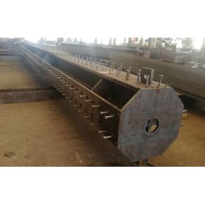 Hot Dip Galvanized Prefabricated Steel Structure Cross Column