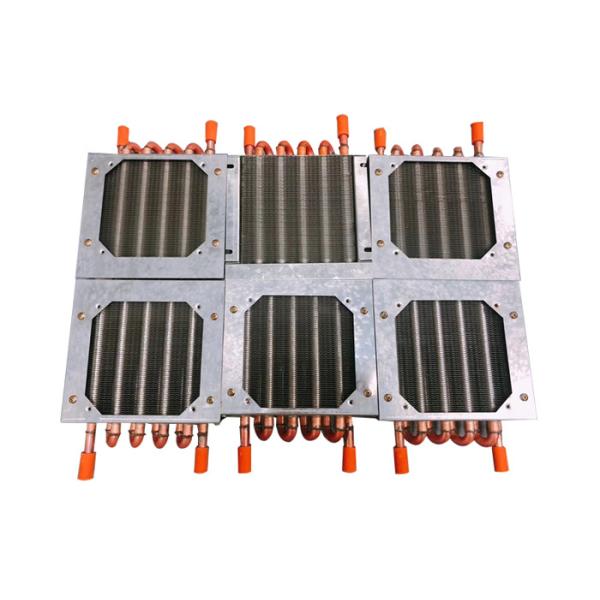 Buy RoHS Copper Finned Copper Tube Heat Exchanger Freon at wholesale prices