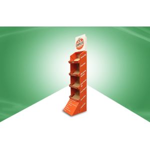 Walmart POS retail cardboard displays , Cardboard floor Displays