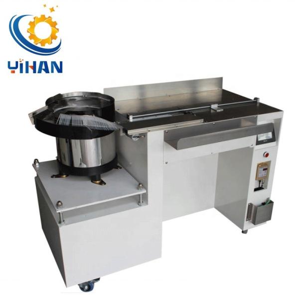 Buy YH-100L Automatic Nylon Cable Tie Tying Packaging Machine and Electric Vibrating Feeder for Bundling at wholesale prices