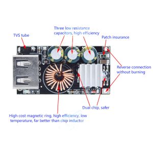 Emergency Mobile Phone Charging with QC3.0 DIY Fast Charger Board and 24W Power