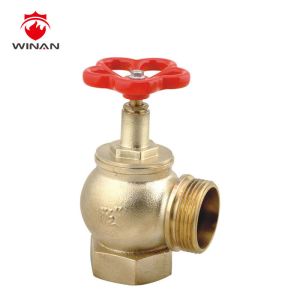 China Threaded Bronze Cast Iron Fire Hydrant Landing Valve on sale